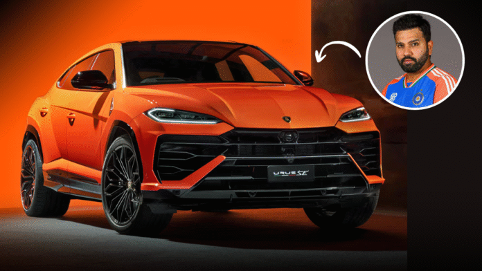 Rohit Sharma's New lamborghini urus se