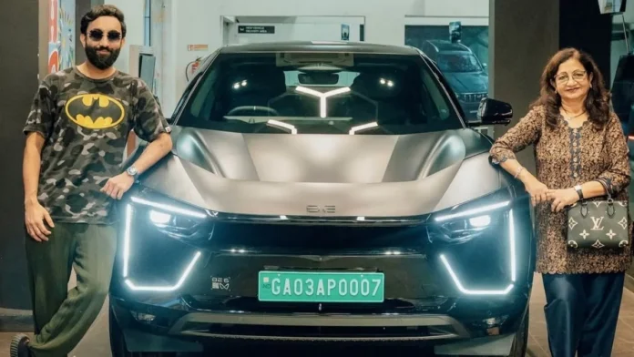 Ganeshraj Narvekar Mahindra BE6 Batman Edition