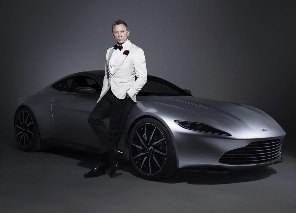 Daniel Craig Aston Martin DB10