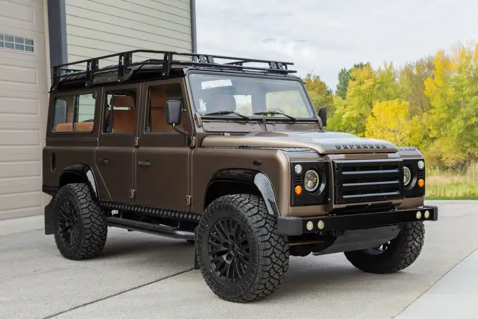 1993 Land Rover Defender L316 110 with RedTail rooftop camper