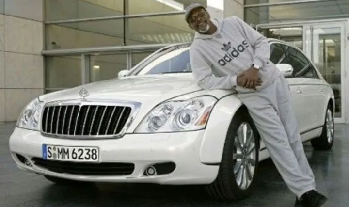 Samuel L. Jackson Maybach 57 S