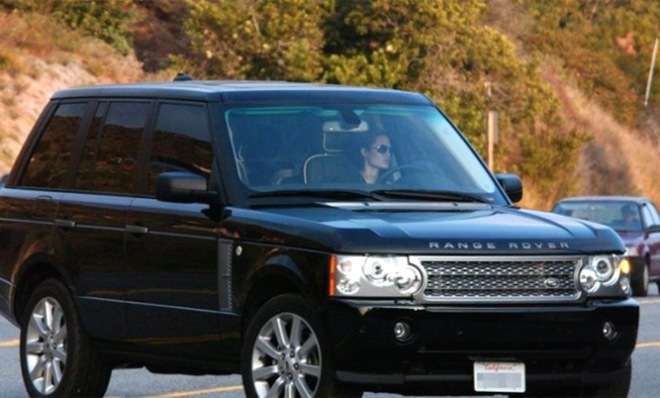 Angelina Jolie Land Rover Range Rover