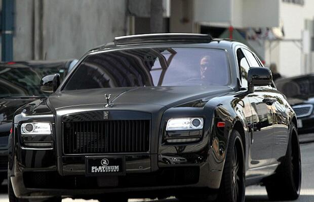 David Beckham's Rolls-Royce Ghost